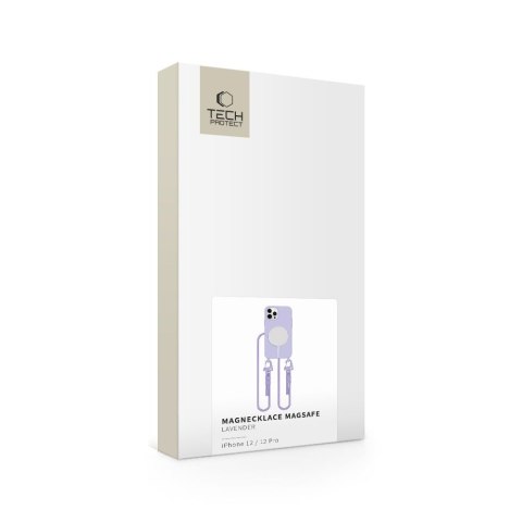 TECH-PROTECT MAGNECKLACE MAGSAFE IPHONE 12 / 12 PRO LAVENDER Tech-Protect