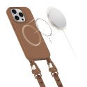 TECH-PROTECT MAGNECKLACE MAGSAFE IPHONE 14 PRO CHOCOLATE BROWN Tech-Protect