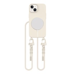 TECH-PROTECT MAGNECKLACE MAGSAFE IPHONE 15 COSMIC LATTE Tech-Protect