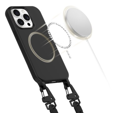 TECH-PROTECT MAGNECKLACE MAGSAFE IPHONE 15 PRO BLACK Tech-Protect