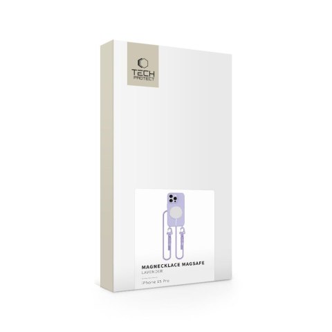 TECH-PROTECT MAGNECKLACE MAGSAFE IPHONE 15 PRO LAVENDER Tech-Protect