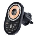 TECH-PROTECT MM15W-V6 MAGNETIC MAGSAFE DASHBOARD & VENT CAR MOUNT WIRELESS CHARGER 15W BLACK/INTERIOR Tech-Protect
