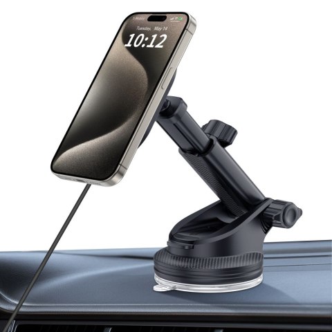 TECH-PROTECT MM15W-V6 MAGNETIC MAGSAFE DASHBOARD & VENT CAR MOUNT WIRELESS CHARGER 15W BLACK/INTERIOR Tech-Protect