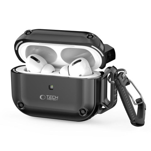 TECH-PROTECT ROUGH HOOK APPLE AIRPODS PRO 1 / 2 BLACK Tech-Protect