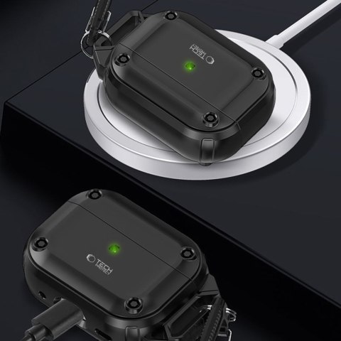 TECH-PROTECT ROUGH HOOK APPLE AIRPODS PRO 1 / 2 BLACK Tech-Protect