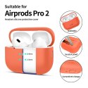 TECH-PROTECT SILICONE APPLE AIRPODS PRO 1 / 2 NEON ORANGE Tech-Protect