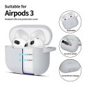 TECH-PROTECT SILICONE HOOK APPLE AIRPODS 3 CRAYON GREY Tech-Protect
