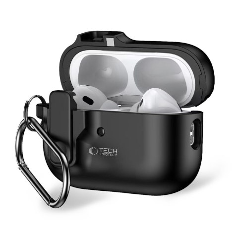 TECH-PROTECT SLIM HOOK APPLE AIRPODS PRO 1 / 2 BLACK Tech-Protect