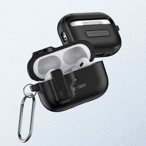 TECH-PROTECT SLIM HOOK APPLE AIRPODS PRO 1 / 2 BLACK Tech-Protect
