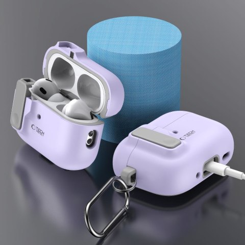 TECH-PROTECT SLIM HOOK APPLE AIRPODS PRO 1 / 2 LAVENDER Tech-Protect