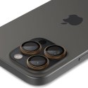 OSŁONA APARATU SPIGEN OPTIK PRO GLAS.TR "EZ FIT" CAMERA PROTECTOR 2-PACK IPHONE 16 PRO / MAX / 17 PRO / MAX DESERT TITANIUM Spigen