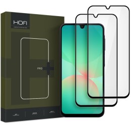 SZKŁO HARTOWANE HOFI GLASS PRO+ 2-PACK GALAXY A16 4G / 5G / A26 5G / A17 4G / 5G BLACK Hofi