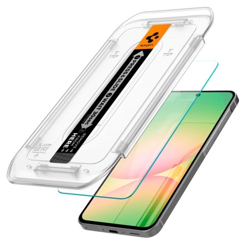 SZKŁO HARTOWANE SPIGEN GLAS.TR "EZ FIT" 2-PACK GALAXY A56 5G / S24 FE CLEAR Spigen
