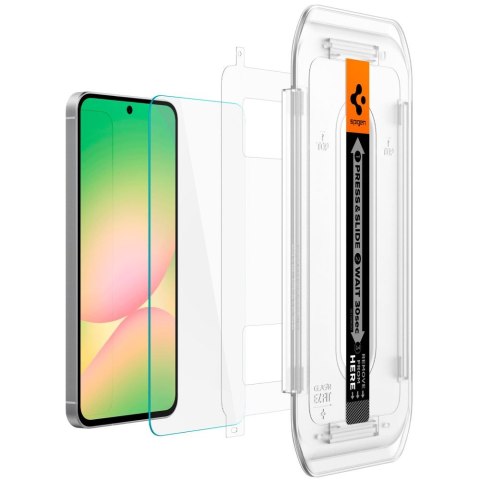SZKŁO HARTOWANE SPIGEN GLAS.TR "EZ FIT" 2-PACK GALAXY A56 5G / S24 FE CLEAR Spigen