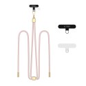 TECH-PROTECT C2S ROPE CROSSBODY STRAP BABY PINK/GOLD Tech-Protect