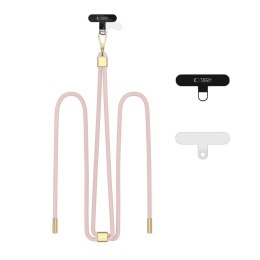 TECH-PROTECT C2S ROPE CROSSBODY STRAP BABY PINK/GOLD Tech-Protect