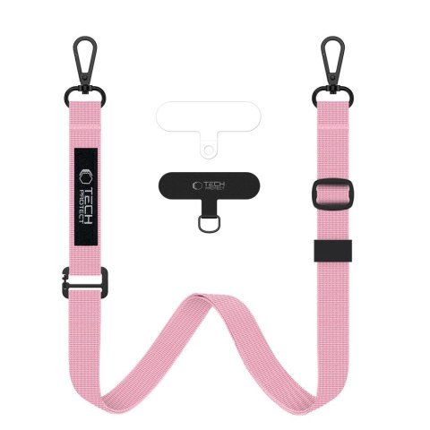 TECH-PROTECT C6S ROPE CROSSBODY BABY PINK Tech-Protect