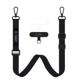 TECH-PROTECT C6S ROPE CROSSBODY BLACK Tech-Protect