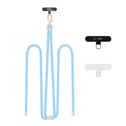 TECH-PROTECT C7S ROPE CROSSBODY STRAP BABY BLUE/GOLD Tech-Protect