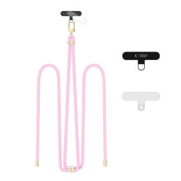 TECH-PROTECT C7S ROPE CROSSBODY STRAP BABY PINK/GOLD Tech-Protect