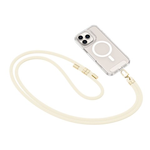 TECH-PROTECT C7S ROPE CROSSBODY STRAP BEIGE/GOLD Tech-Protect