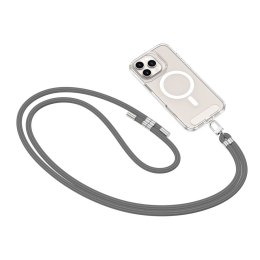 TECH-PROTECT C7S ROPE CROSSBODY STRAP CRAYON GREY/SILVER Tech-Protect