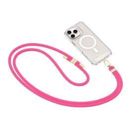 TECH-PROTECT C7S ROPE CROSSBODY STRAP HOT PINK/GOLD Tech-Protect