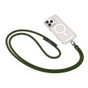 TECH-PROTECT C7S ROPE CROSSBODY STRAP HUNTER GREEN/BLACK Tech-Protect