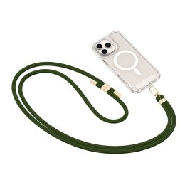 TECH-PROTECT C7S ROPE CROSSBODY STRAP HUNTER GREEN/GOLD Tech-Protect