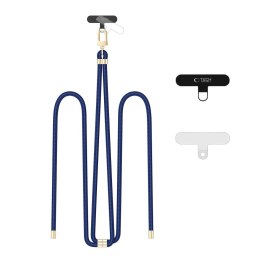 TECH-PROTECT C7S ROPE CROSSBODY STRAP NAVY BLUE/GOLD Tech-Protect