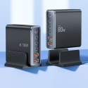 TECH-PROTECT DC80W-GAN 6-PORT DESKTOP CHARGER PD 80W / QC3.0 BLACK Tech-Protect