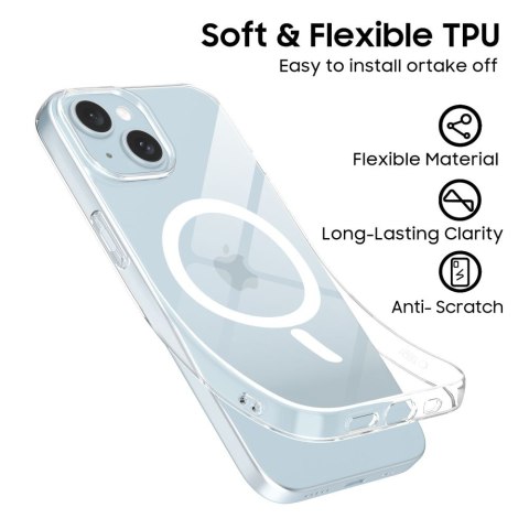 TECH-PROTECT FLEXAIR MAGSAFE IPHONE 15 CLEAR Tech-Protect