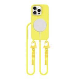 TECH-PROTECT MAGNECKLACE MAGSAFE IPHONE 14 PRO CANARY YELLOW Tech-Protect