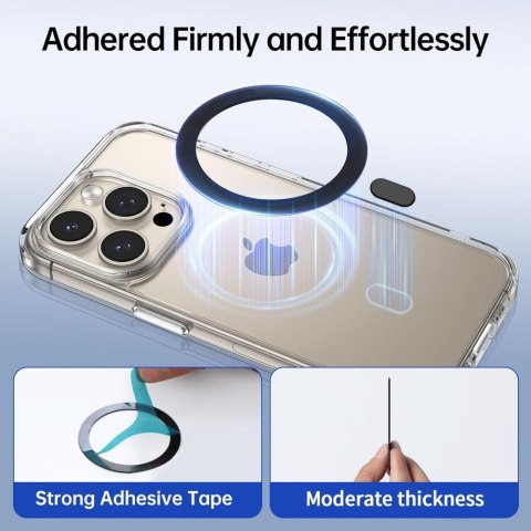 TECH-PROTECT MMP-100 MAGNETIC MAGSAFE RING 2-PACK BLACK & WHITE Tech-Protect