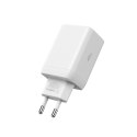 TECH-PROTECT NC45W-GAN 2-PORT NETWORK CHARGER PD 45W + TYPE-C CABLE WHITE Tech-Protect