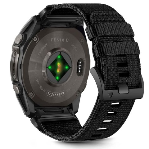 TECH-PROTECT NYLON CLASSIC GARMIN FENIX 5X / 5X PLUS / 6X / 6X PRO / 7X / 8 / 8 PRO (51 MM) BLACK Tech-Protect