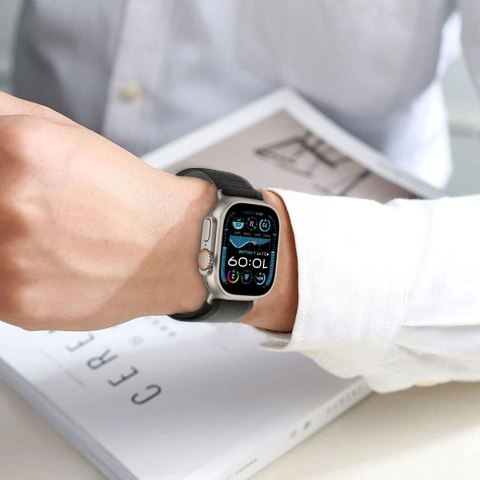 TECH-PROTECT NYLON STRIPE APPLE WATCH 8 / 9 / 10 / 11 / SE / ULTRA (44 / 45 / 46 / 49 MM) CRAYON GREY Tech-Protect