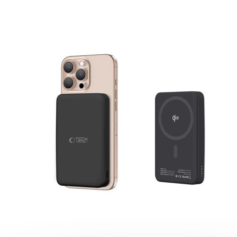 TECH-PROTECT PB24 LIFEMAG QI2 MAGSAFE POWER BANK 10000MAH BLACK Tech-Protect