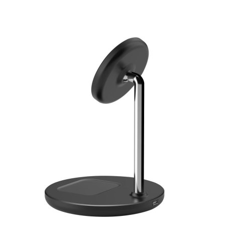 TECH-PROTECT QI15W-A39 2IN1 MAGNETIC MAGSAFE WIRELESS CHARGER BLACK Tech-Protect