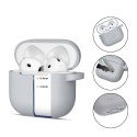 TECH-PROTECT SILICONE HOOK APPLE AIRPODS 4 CRAYON GREY Tech-Protect