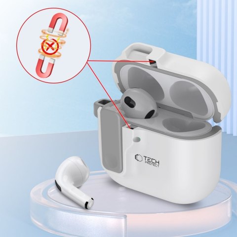 TECH-PROTECT SLIM HOOK APPLE AIRPODS 4 WHITE Tech-Protect