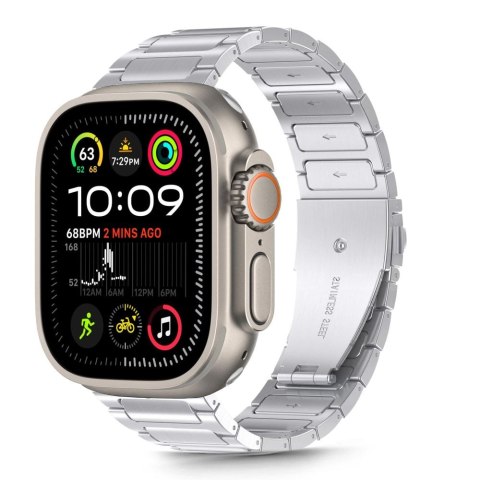 TECH-PROTECT STAINLESS CLASSIC APPLE WATCH 8 / 9 / 10 / 11 / SE / ULTRA (44 / 45 / 46 / 49 MM) SILVER Tech-Protect
