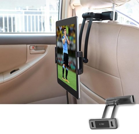 TECH-PROTECT V2 STRETCHABLE HEADREST CAR MOUNT FOR TABLET BLACK Tech-Protect