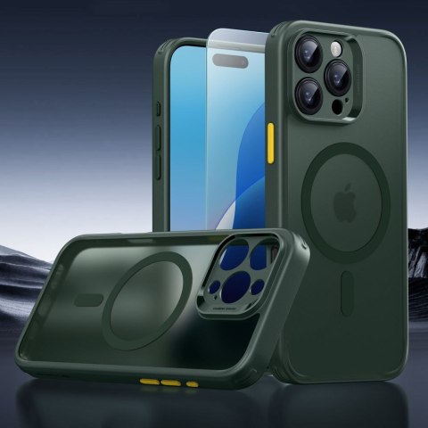 ESR CLASSIC PRO SET HALOLOCK MAGSAFE IPHONE 16 PRO MAX FROSTED GREEN ESR