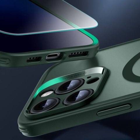 ESR CLASSIC PRO SET HALOLOCK MAGSAFE IPHONE 16 PRO MAX FROSTED GREEN ESR
