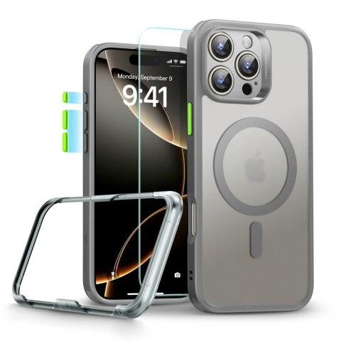 ESR CLASSIC PRO SET HALOLOCK MAGSAFE IPHONE 16 PRO MAX FROSTED GREY ESR