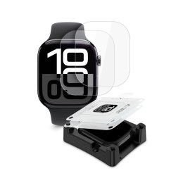 FOLIA HYDROŻELOWA TECH-PROTECT SUPREME SET+ 2-PACK APPLE WATCH 10 / 11 (42 MM) CLEAR Tech-Protect