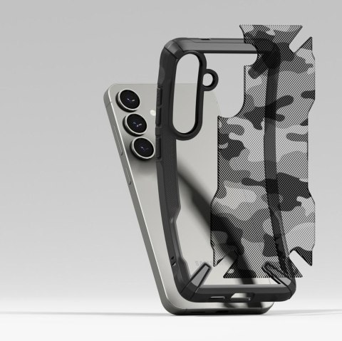 RINGKE FUSION X GALAXY S25+ PLUS CAMO BLACK Ringke