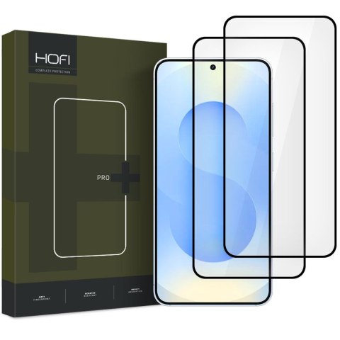 SZKŁO HARTOWANE HOFI GLASS PRO+ 2-PACK GALAXY S25 BLACK Hofi