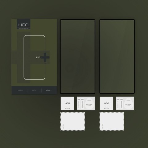SZKŁO HARTOWANE HOFI GLASS PRO+ 2-PACK GALAXY S25 ULTRA BLACK Hofi